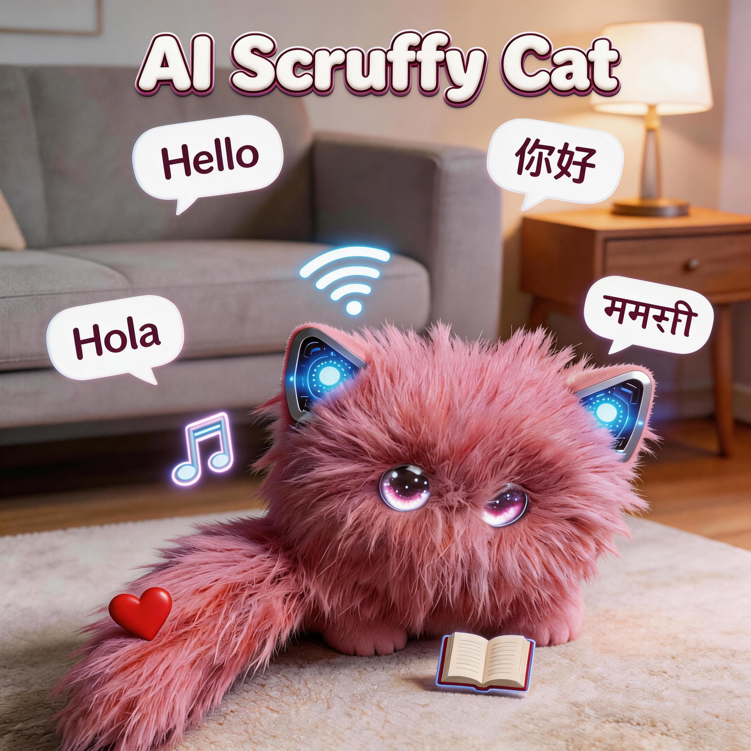 AI Scruffy Cat